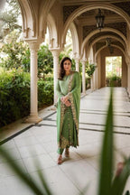 3 Piece Stitched Chiffon Suit - Ready To Wear