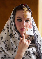 3 Piece Stitched Embroidered Lawn Suit - Ready To Wear