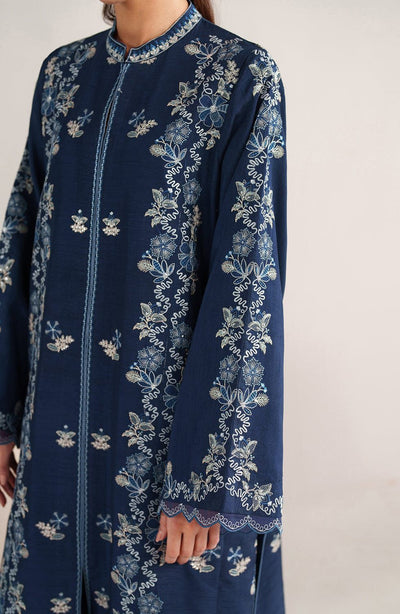 3 Piece Stitched Lawn Suit - Ready To Wear