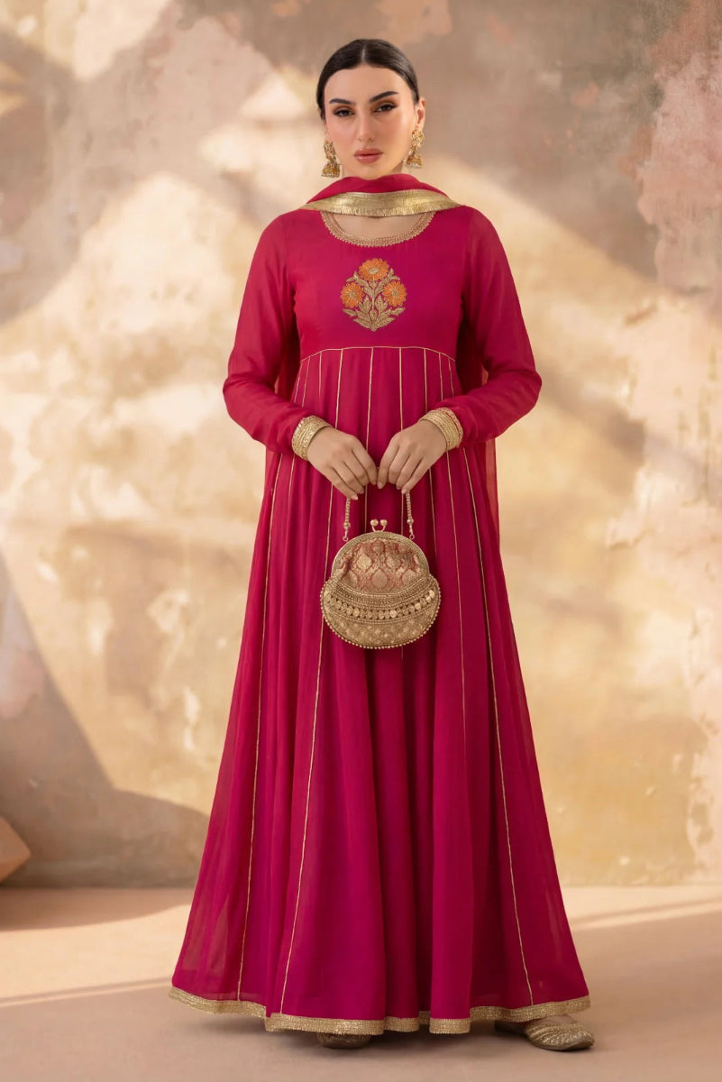 TANIA - PINK PISHWAS SET