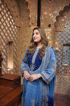 03-Piece Fully Heavy Embroidered Lawn Suit - Ready To Wear