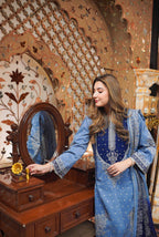 03-Piece Fully Heavy Embroidered Lawn Suit - Ready To Wear