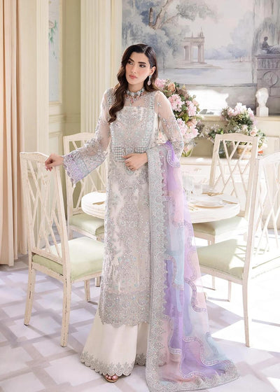 03-Piece Chiffon Suit With Heavy Embroidered - Ready To Wear