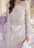 03-Piece Chiffon Suit With Heavy Embroidered - Ready To Wear