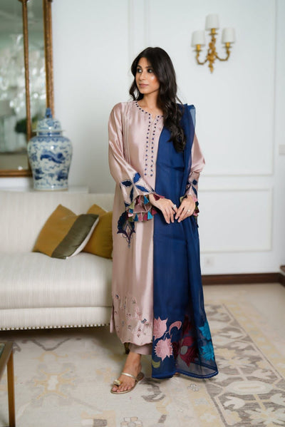 shamoz silk dresses 03-Piece Shamoz Silk Suit