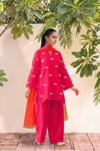 HANIYA - PINK FARSHI SET