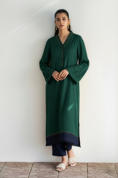Sajal - Emerald | Kurta Set