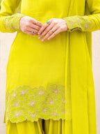 MASHAL - LIME FARSHI SET