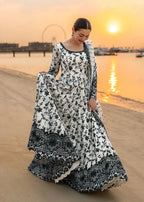 Porcelain Blue & White Maxi - 3 Piece Lawn | Ready To Wear