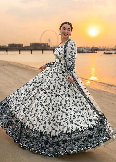Porcelain Blue & White Maxi - 3 Piece Lawn | Ready To Wear