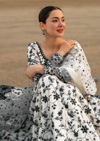 Porcelain Blue & White Maxi - 3 Piece Lawn | Ready To Wear