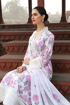 3 Piece Stitched Lawn Suit - Ready To Wear