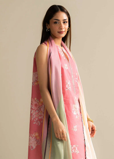 3 Piece Stitched Designer Suit - Ready To Wear