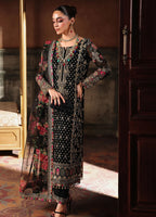 3 Piece Stitched Chiffon Suit - Ready To Wear
