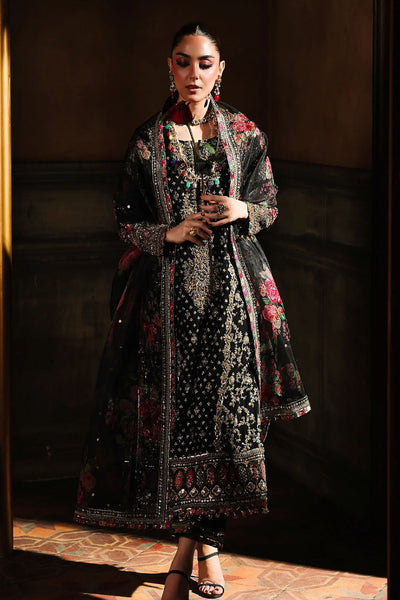 3 Piece Stitched Chiffon Suit - Ready To Wear