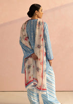 3 Piece Stitched Designer Suit - Ready To Wear