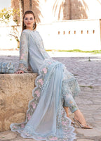 03-Piece Chikankari Suit With Embroidery | Ready To Wear