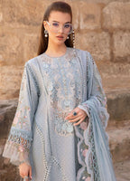 03-Piece Chikankari Suit With Embroidery | Ready To Wear
