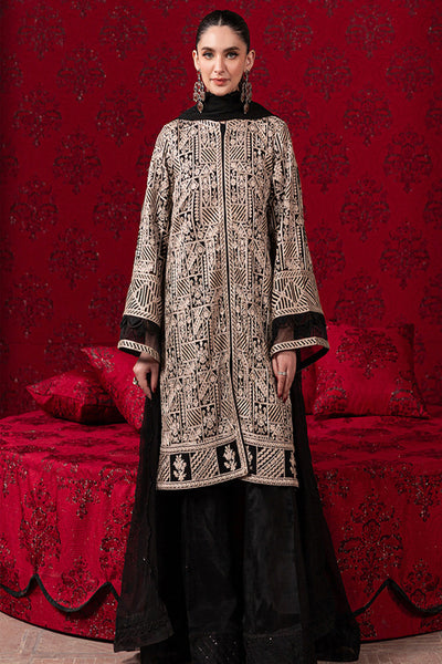 3 Piece Stitched Chiffon Suit - Ready To Wear