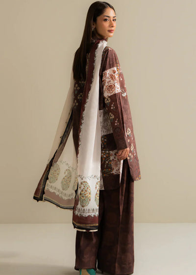 3 Piece Stitched Designer Dress - Ready To Wear