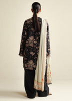 3 Piece Stitched Cambric Suit - Ready To Wear