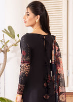 3 Piece Stitched Embroidered Chikankari Suit - Ready To Wear