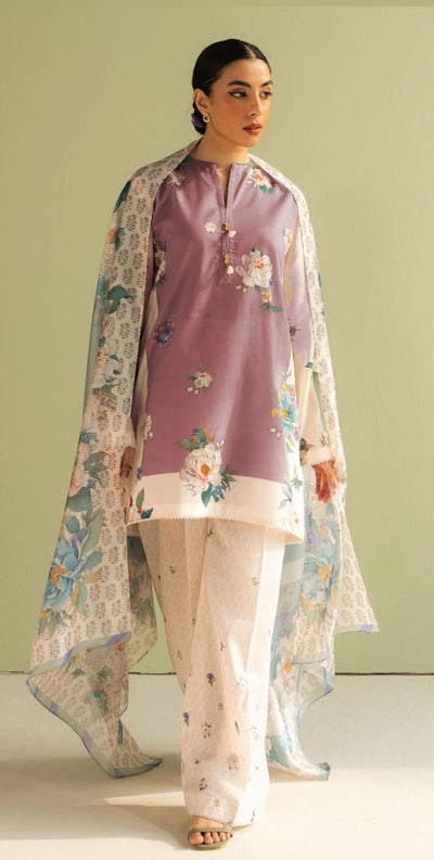 3 Piece Stitched Designer Suit - Ready To Wear