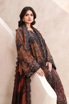 03-Piece Printed Lawn Suit  - Ready To Wear