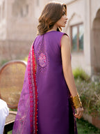 3 Piece Stitched Chikankari Suit - Ready To Wear