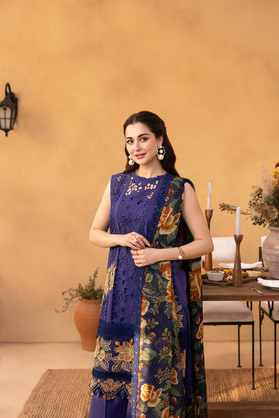 3 Piece Stitched Chikankari Embroidered Suit - Ready To Wear