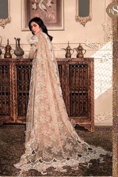 3 Piece Stitched Chiffon Suit - Ready To Wear