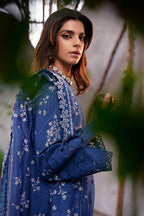 3 Piece Stitched Luxury Lawn Embroidery Suit - Ready To Wear